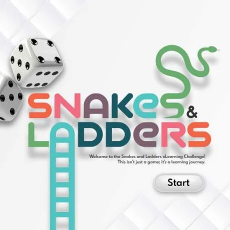 Snakes & Ladders game snapshot